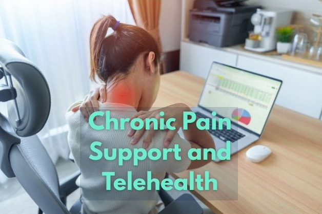 Woman suffering from chronic pain