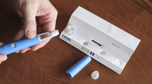 Photo of a weight loss injectable for the blog post on the Best Peptides for Weight Loss